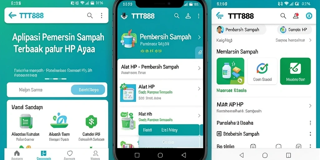 Tampilan antarmuka TTT888 yang bersih dan mudah digunakan.