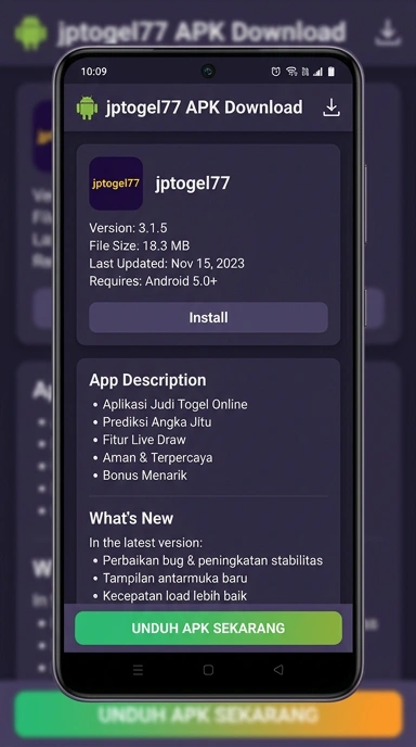 Panduan Unduh dan Instal jptogel77 APK Terbaru untuk Android